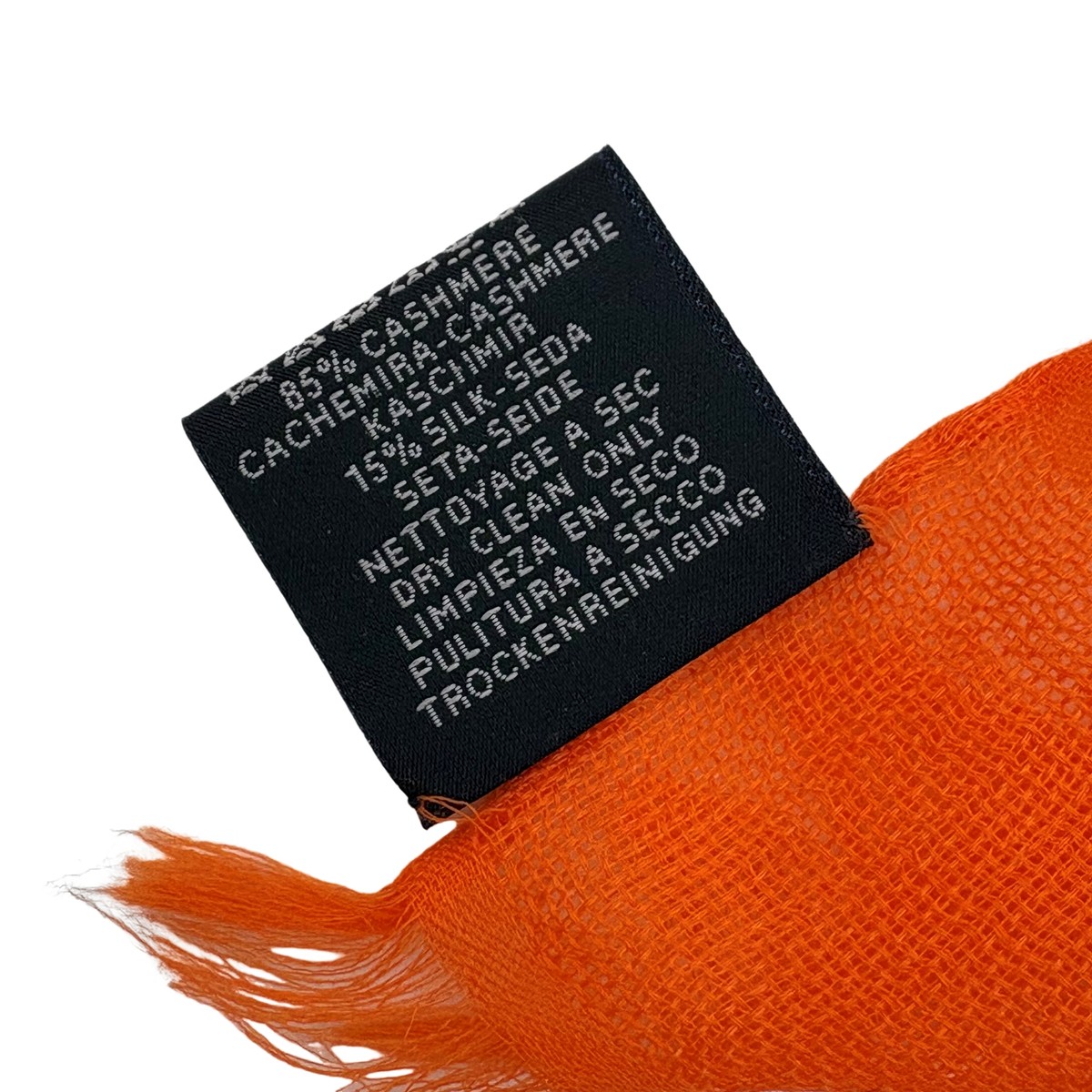 エルメス HERMES STOLE Hermes Scarf Stole Les Tresors d'un Artiste Orange Pierre Marie