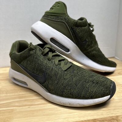 NIKE AIR MAX MODERN FLYKNIT AIR MAX 1 ROUGH GREEN-BLACK SZ 8 [876066-300]
