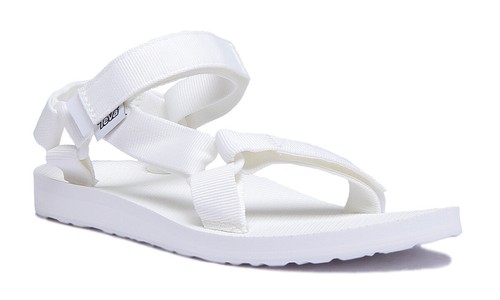 Teva Original Universal Donna Sandali con Cinturino Nero O Bianco Misura UK 3 - - Foto 2 di 14