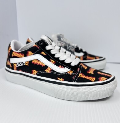 #ad Vans Skate Old Skool Thrasher X size 4 Low Top Brand New No Box $34.99