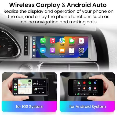 AUTORADIO ANDROID 6/128GB AUDI Q7 2006-15 STEREO AUTO TOUCH 10" WIFI NAVIGATORE - Foto 5 di 6