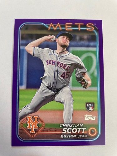 2024 Topps MLB Baseball Update Series Meijer Purple Parallel Cards You Pick SP - Picture 254 of 359