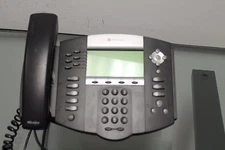 Polycom 220112630001 SoundPoint IP 650 VOIP SIP Corded Telephone No Power Supply