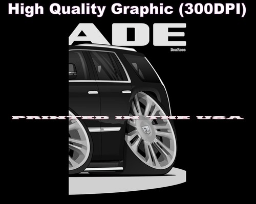 DigiRods Cadillac Escalade SUV de lujo coche de dibujos animados #2 negro manta de lana sherpa - Imagen 6 de 8
