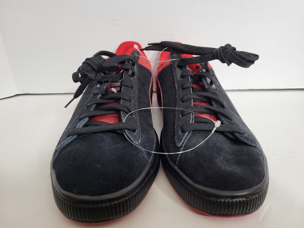 Size 11.5 -‎ Batman x Puma Suede Classic Black Barbados Cherry Size 11 - Batman x Puma Suede Classic Black Barbados Cherry  main image 3