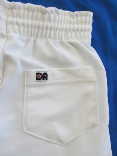 Don Alleson Athletic Pants White Youth Size Large Softball Baseball Polyester - Picture 3 of 4