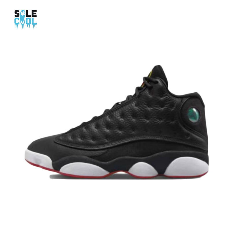Air Jordan AJ 13 XIII PLAYOFF Retro (GS) Black/True Red-White