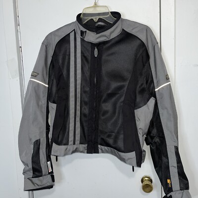 Olympia Moto Sport Jacket RN 108153 Size Large