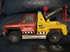 Vintage 1983 Tonka Rovin’ Wrecker Toy Tow Truck Model 51071 Made In USA Tonka