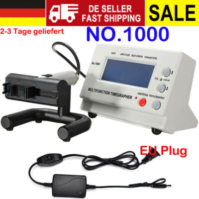 Weishi Timegrapher Mechanische Uhr Timing Machine Multifunktions No.1000 EU Plug