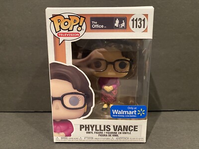 The Office Phyllis Vance #1131 US Exclusive In Hand Funko Pop! Vinyl Toy  Figure!