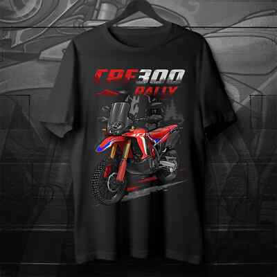 Tシャツ・カットソー HONDA MOTORCYCLE CRF 300L Modeling Short Sleeve Black Honda CRF300 2021-2024 - Motorcycle T-Shirt | eBay