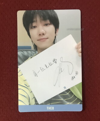 タレントカード SEVENTEEN THE8 MY best SEVENTEEN THE8 SEVENTEEN SPILL THE FEELS ALBUM JAPAN POB PHOTOCARD WEVERSE