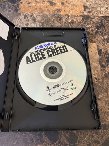 The Disappearance of Alice Creed (DVD, 2009) Gemma Arterton - Picture 3 of 5
