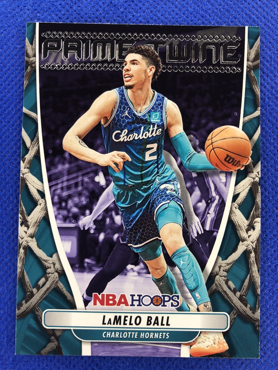 2022-23 #10 LaMelo Ball Panini Hoops Basketball Prime Twine