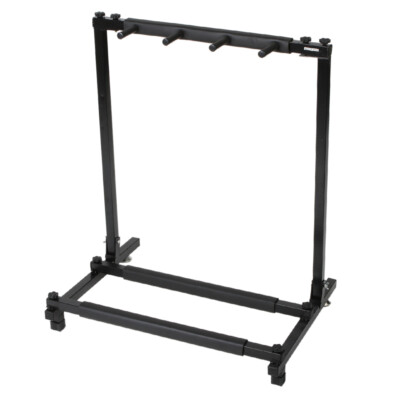 High Quality Triple Folding Multiple Guitar Holder Rack Stand (3 Guitars)
