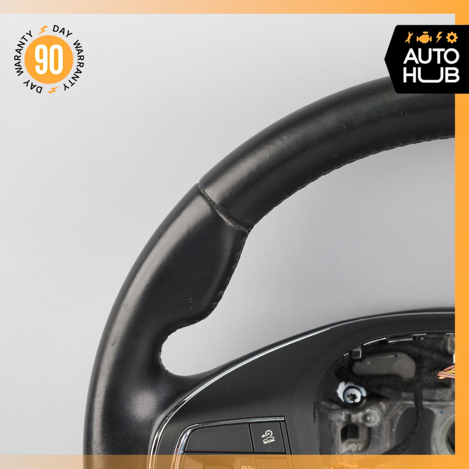 17-20 Maserati Levante M161 Steering Wheel Black 06700876130 OEM 64k