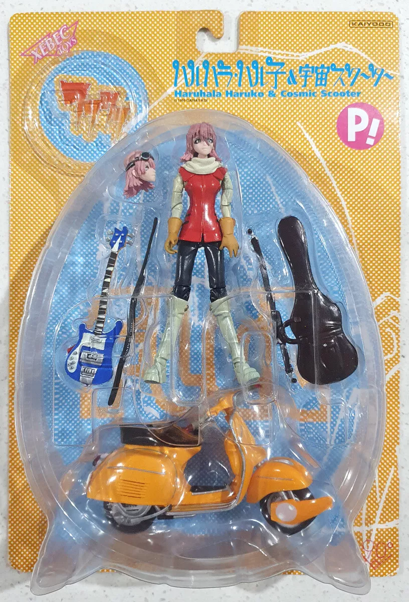 Kaiyodo FLCL Fooly Cooly Haruhala Haruko Cosmic Scooter Action