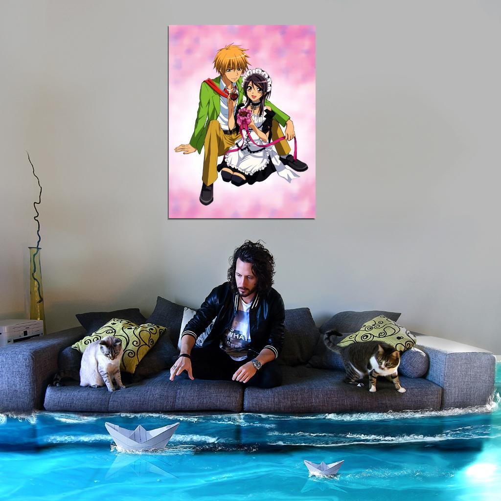 V2206 Kaichou Wa Maid-Sama! Takumi Usui Misaki Ayuzawa Decor WALL