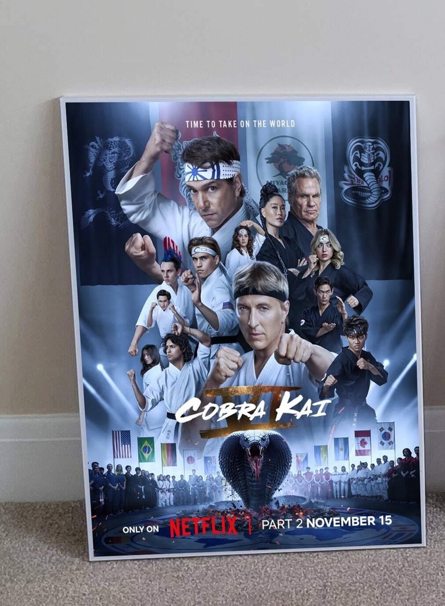 Cobra Kai Season 6 Part II Poster | eBay