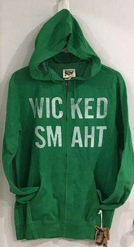 Wicked Smaht Boston grüner leichter Hoodie Unisex Größe Small NEU $ 24,99