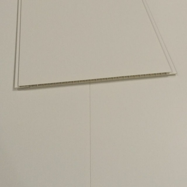 Matt White 3m Long Decor Cladding Plastic Bathroom Wall And