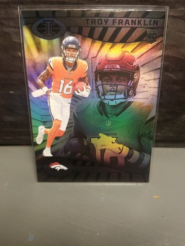 Denver Broncos TROY FRANKLIN 2024 Illusions ROOKIE Football Card