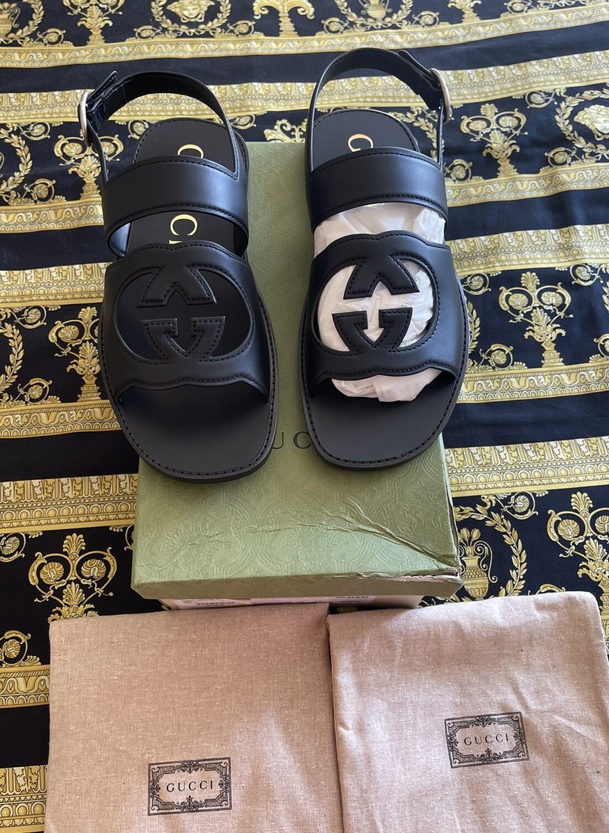 【GUCCI】SANDAL LEATHER, R.S. COSMOS SOFTY MF◆725260US000 High-Quality Sandal Leather R.S. Cosmos Softy MF – LOZURI®