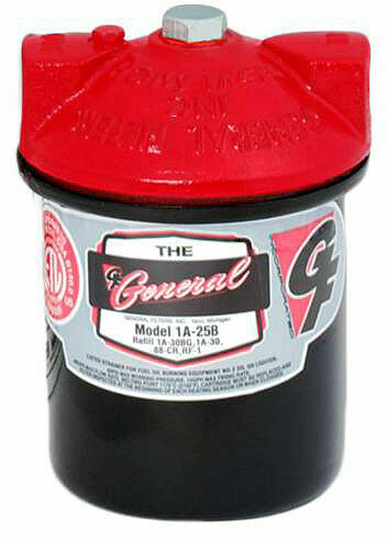NEW GENERAL FILTERS 1A-25B HEATING STANDARD FUEL OIL FILTER USA MADE 6817050 - Picture 1 of 1