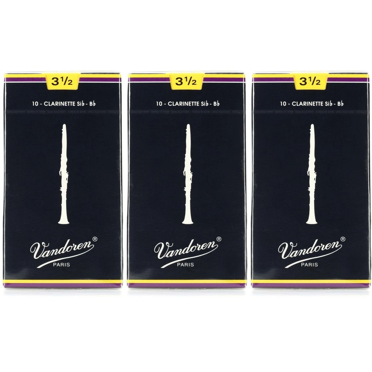 Vandoren clarinet sale reeds 3.5