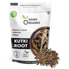 Natural  Organic Kutki Root Katuki Picrorhiza Kurroa Kutki Root Whole 100 Gram