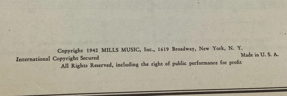 cabina calloway cabina calloway’s jive jubileo de canciones 1942 1ª edición Mills Music Foto 3 de 4