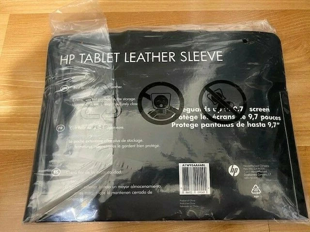 HP Touchpad кожаный рукав - черный (подходит HP Touchpad 9,7", HP OEM продукт) - Изображение 2 из 2
