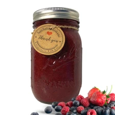 16 Oz Cherry Berry Sea Moss Gel - 100% Natural Irish Sea Moss Wildcrafted