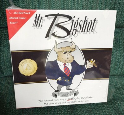 Vintage / Rare Mr. Bigshot Board Game (NIP)