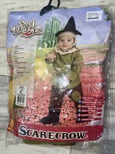 Rubies Scarecrow Costume Wizard of Oz for Toddler Child Infant NEW