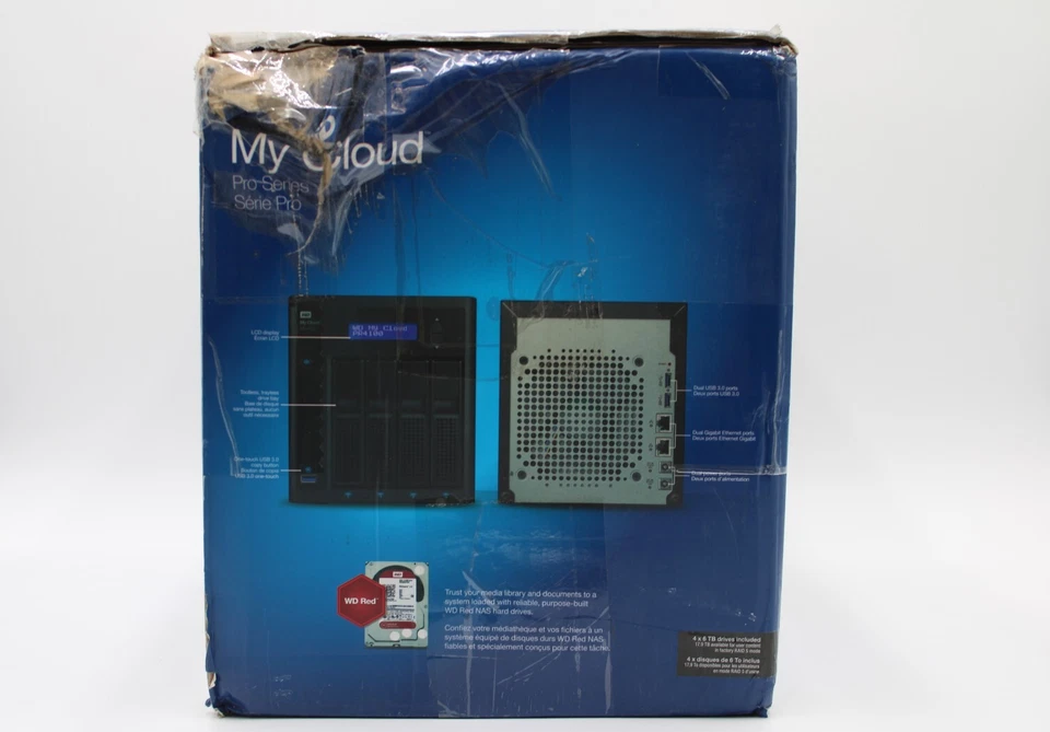 Huge 24TB WD Red NAS Server Western Digital My Cloud PR4100 READ DESCRIPTION - Image 4 of 4