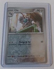 Carte Pokémon REVERSE Clic 100/142 SCR Couronne Stellaire FR NEUF EV7