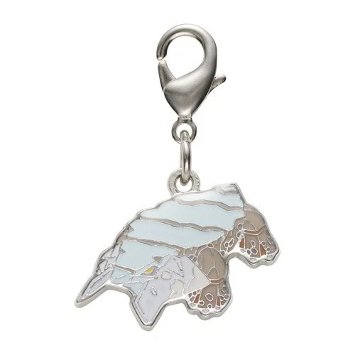 Pokemon Center Metal Charm # H713 Hisuian Avalugg Key chain - Picture 2 of 2