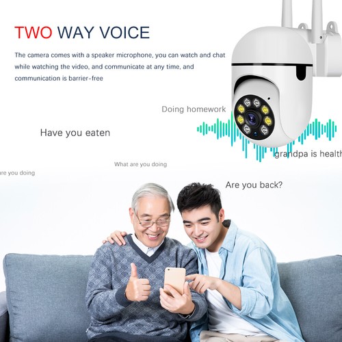 Lotto Yi HD 5G WIFI WLAN IP RETE TELECAMERA outdoor TELECAMERA DI SORVEGLIANZA ESTERNA TF - Foto 11 di 20