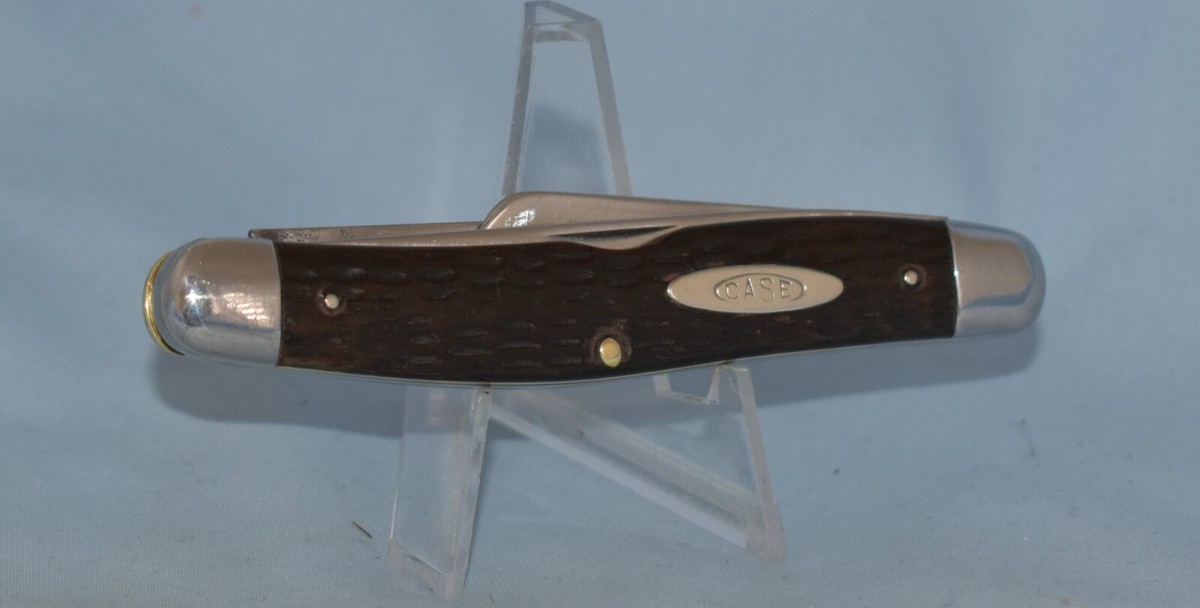 RARE VINTAGE CASE TESTED XX GREENBONE STOCKMAN KNIFE 63047 1920-40