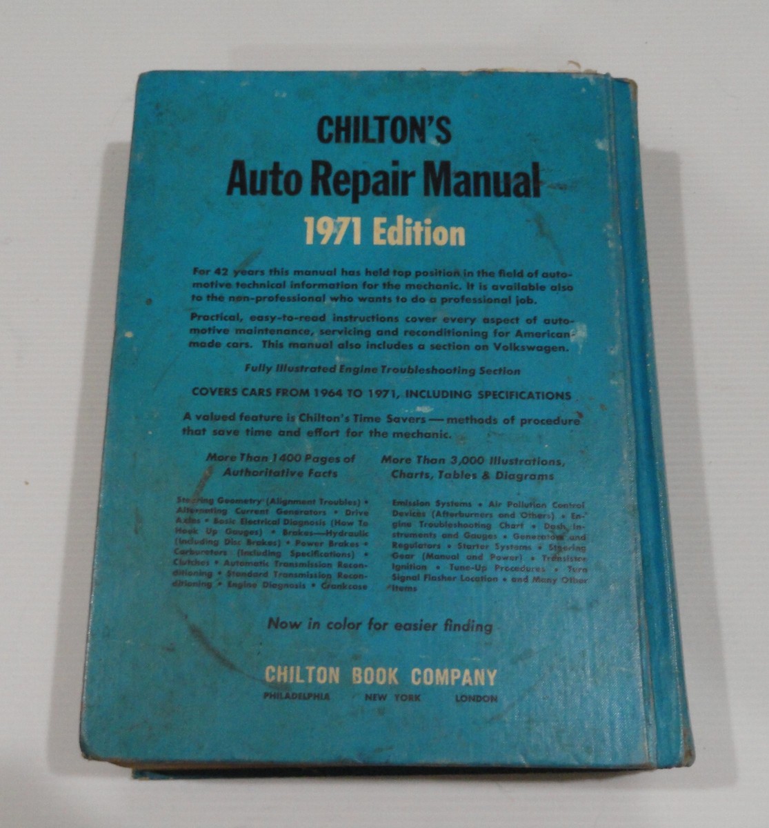 64-71 American Car General Auto Service Repair Manual Chilton | eBay