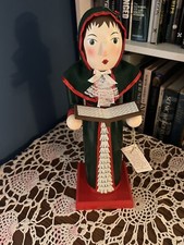 Nutcracker Victorian Caroler Choir 2008 Limited Edition Christmas Decor Retro
