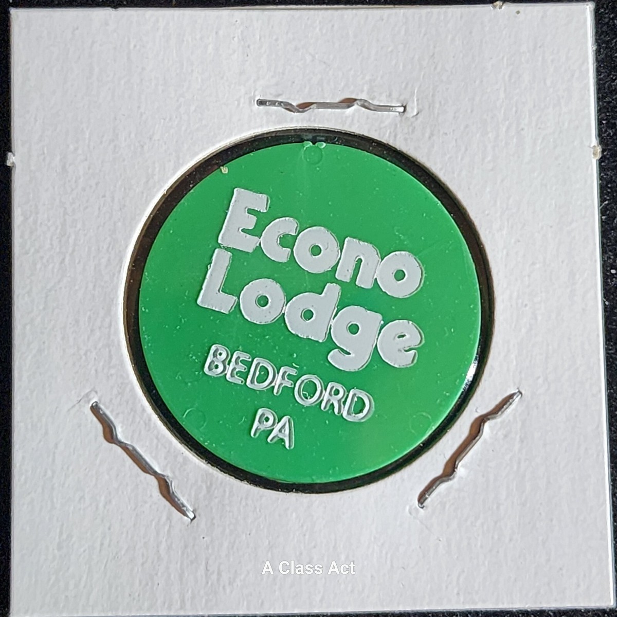 Econo Lodge, Bedford, PA good For 1 Drink in trade token