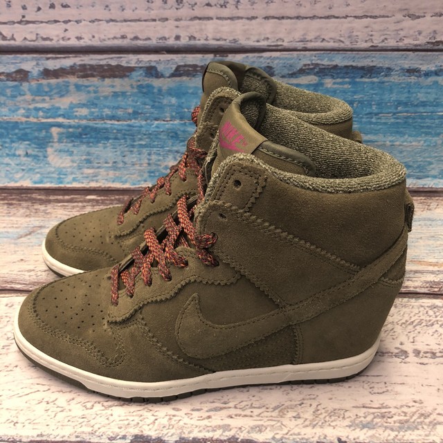 wedge heel nike sneakers