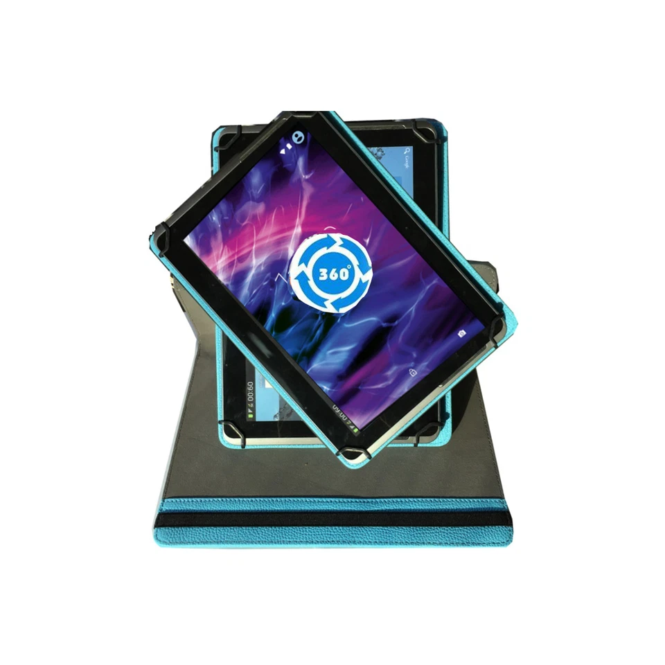 Hülle für Jay-tech G10.11 LTE G10.10 Schutz Tasche 10 Zoll Tablet 360 TÜRKIS - Bild 3 von 4