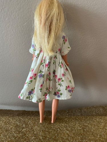 MATTEL 1967 SKIPPER PUPPE TWIST N TURN GERADE BEINE BLOND BLAUE AUGEN KOREA - Bild 7 von 8