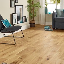 Kensington Engineered Oak Wood Flooring - Natural - Brushed & Oiled - Sample