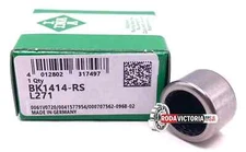 INA Germany BK1414 RS L271 Drawn Cup Neddle Roller Bearing 14x20x14 mm