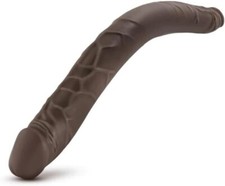 Eden 16" Soft Realistic Double Dong Dildo Cock Extra Long Adult Women Sex Toy